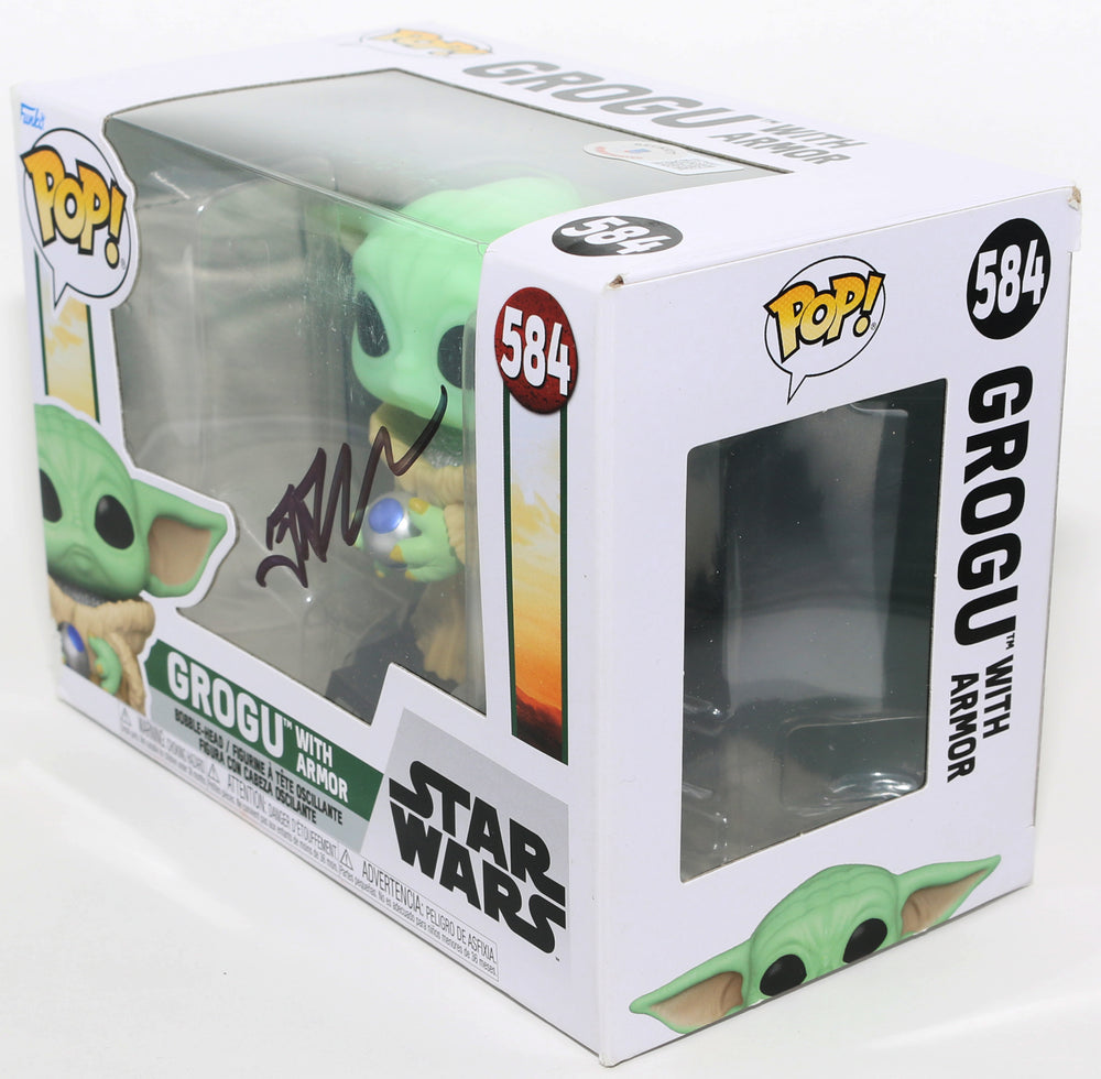 
                  
                    Jon Favreau Creator of Star Wars: The Mandalorian Grogu (Beckett) Signed Funko POP! #584
                  
                