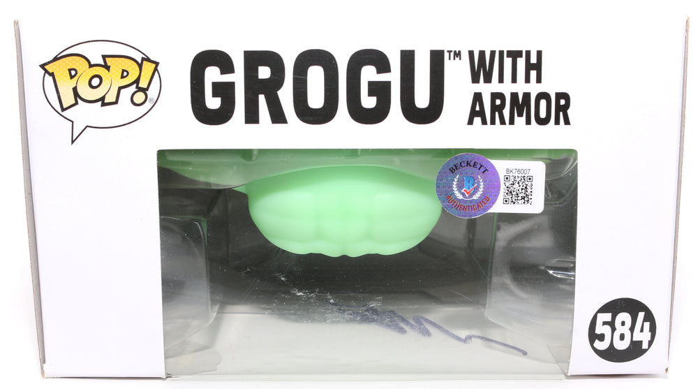
                  
                    Jon Favreau Creator of Star Wars: The Mandalorian Grogu (Beckett) Signed Funko POP! #584
                  
                