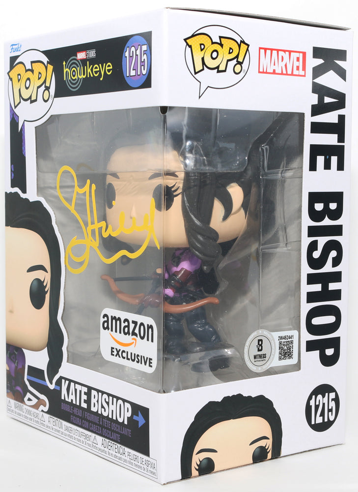 
                  
                    Hailee Steinfeld as Kate Bishop in Hawkeye Amazon Exclusive (Beckett) Signed Funko POP! #1215
                  
                