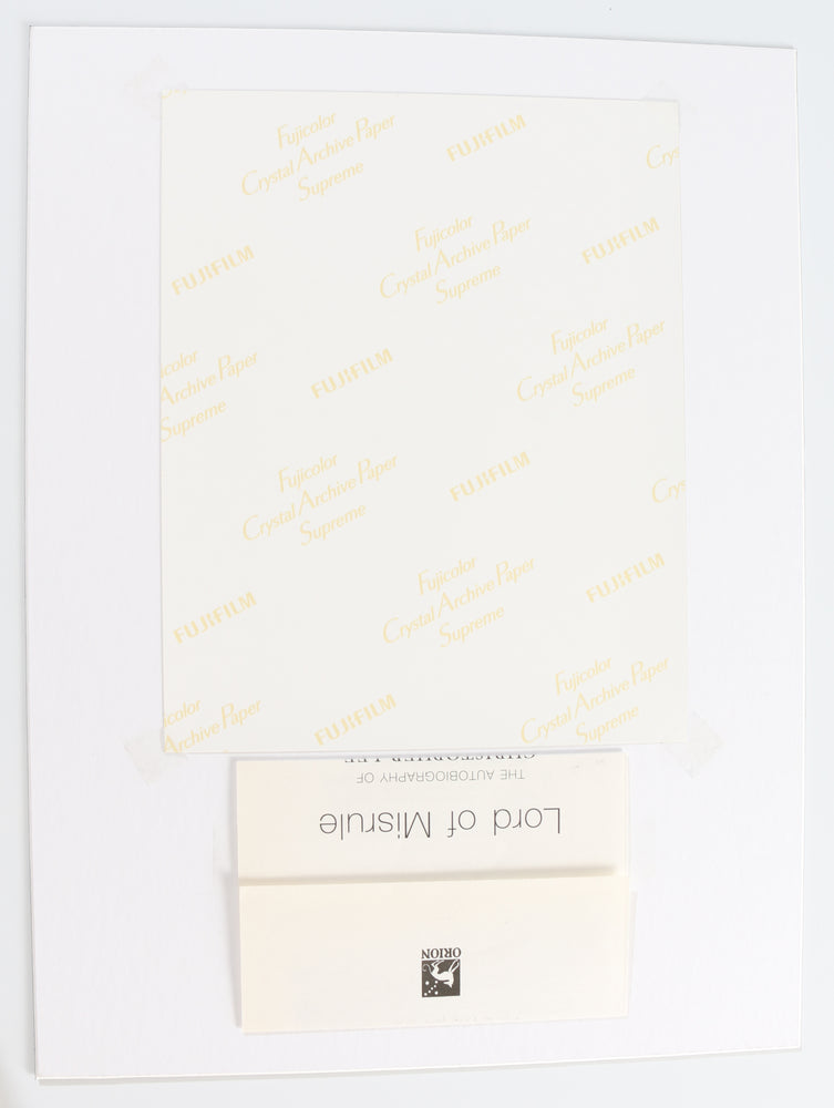 
                  
                    Christopher Lee as Count Dooku from Star Wars Episode II: Attack of the Clones Signed Index Card Matted with an Unsigned 8x10 Photo
                  
                