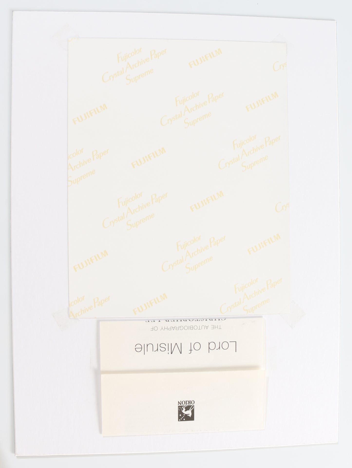 
                  
                    Christopher Lee as Count Dooku from Star Wars Episode II: Attack of the Clones Signed Index Card Matted with an Unsigned 8x10 Photo
                  
                