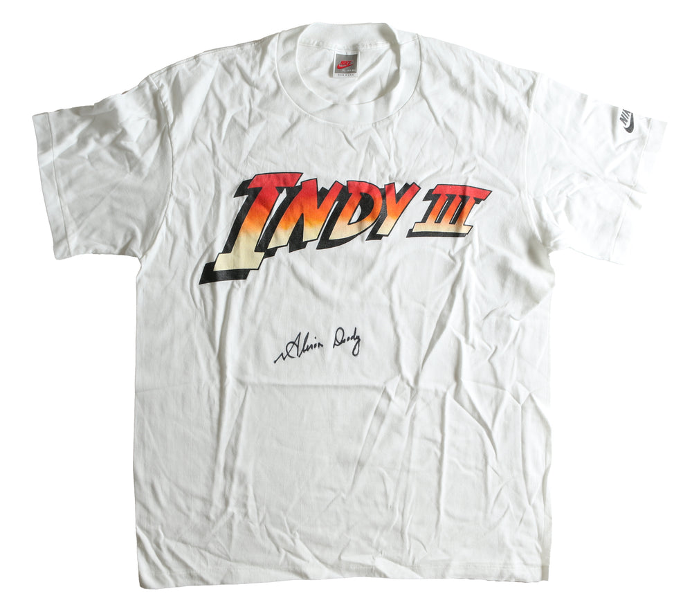 Indiana Jones and the Last Crusade 'INDY III' Crew T-Shirt - Signed by Alison Doody