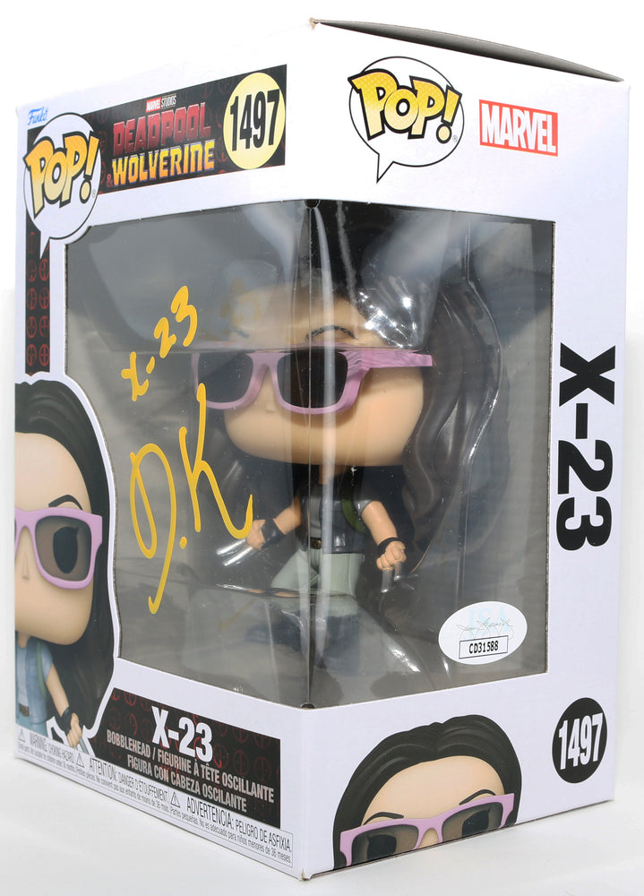 
                  
                    Dafne Keen as X-23 in Deadpool & Wolverine (JSA) Signed Funko POP! #1497 with Character Name
                  
                