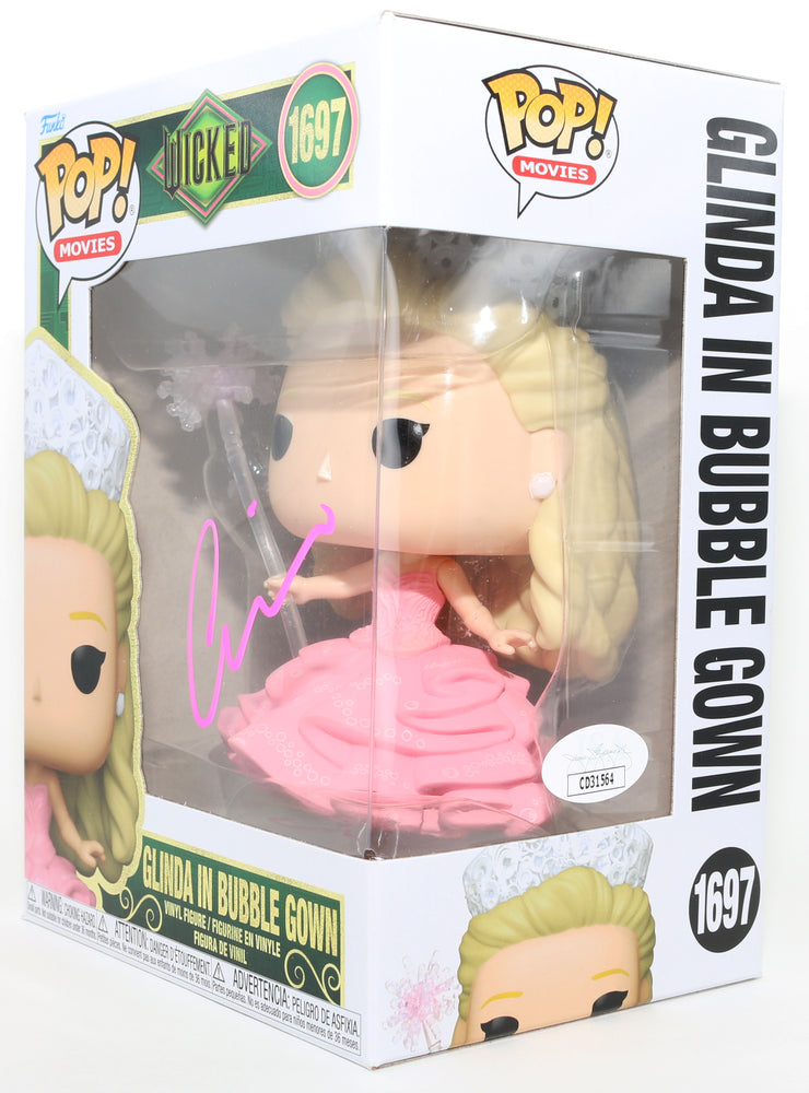 
                  
                    Ariana Grande as Glinda in Bubble Gown in Wicked (JSA) Signed Funko POP! #1697
                  
                