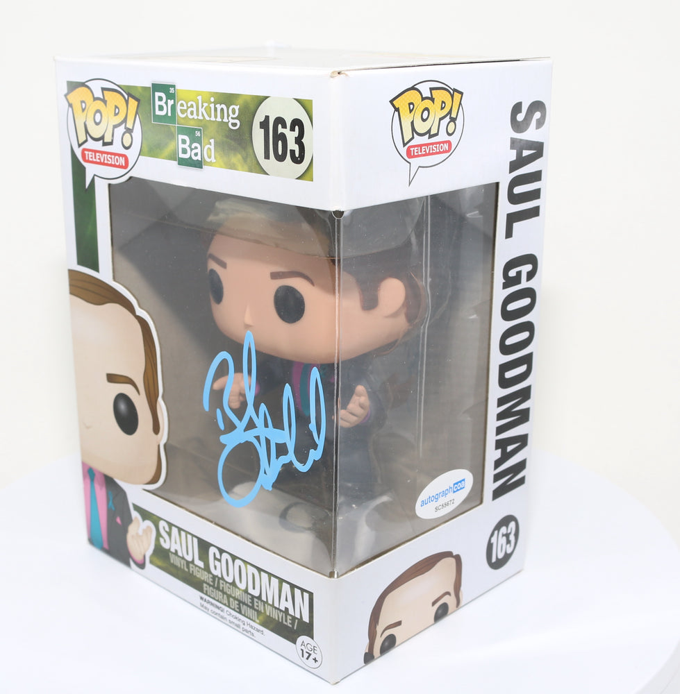 
                  
                    Bob Odenkirk as Saul Goodman from Breaking Bad/Better Call Saul (Autopgraph COA) Signed Funko POP! #163
                  
                