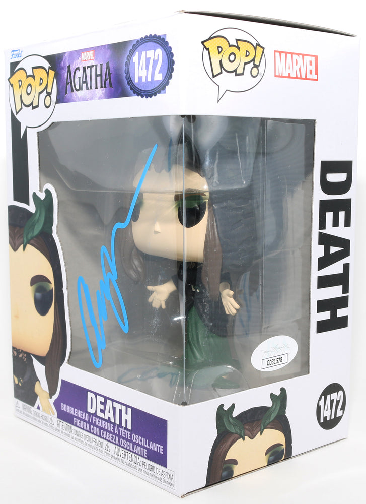 
                  
                    Aubrey Plaza as Death / Rio Vidal in Agatha All Along (JSA) Signed Funko POP! #1472
                  
                