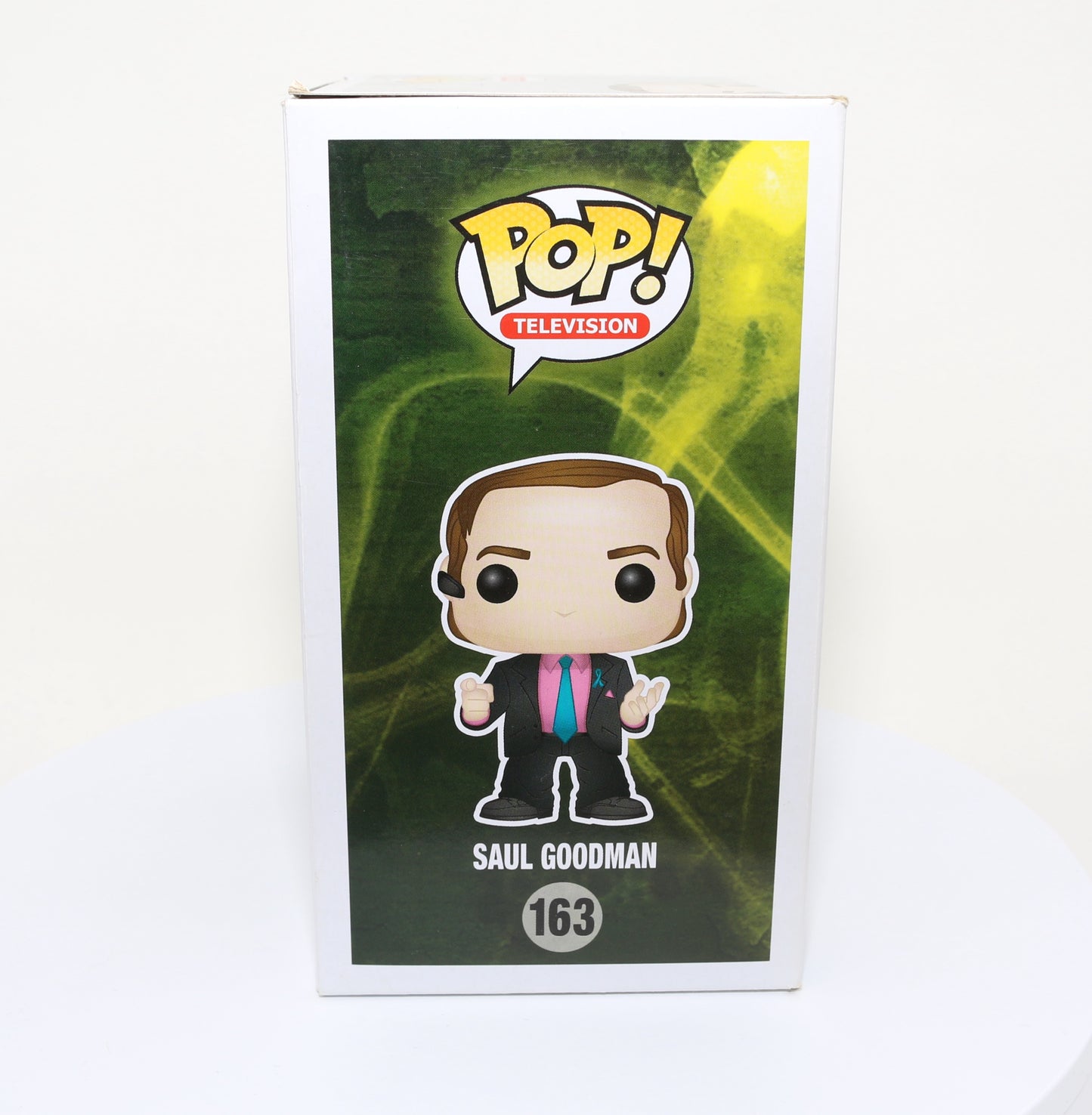 
                  
                    Bob Odenkirk as Saul Goodman from Breaking Bad/Better Call Saul (Autopgraph COA) Signed Funko POP! #163
                  
                