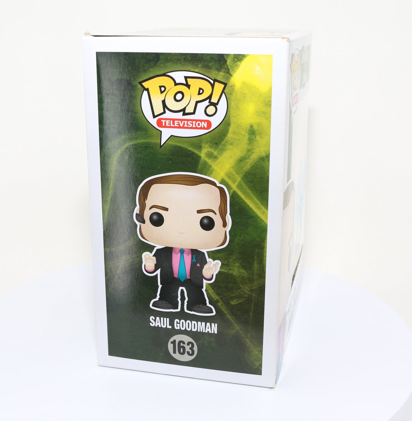 
                  
                    Bob Odenkirk as Saul Goodman from Breaking Bad/Better Call Saul (Autopgraph COA) Signed Funko POP! #163
                  
                