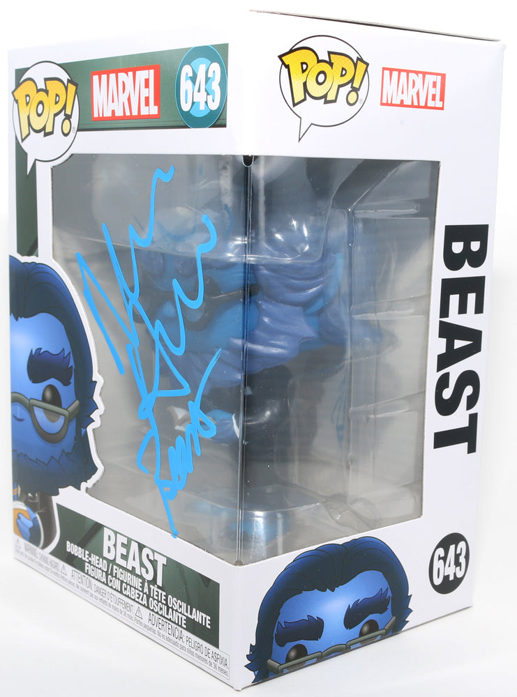 
                  
                    Nicholas Hoult as Beast in X-Men Signed Funko POP! #643 with Character Name
                  
                