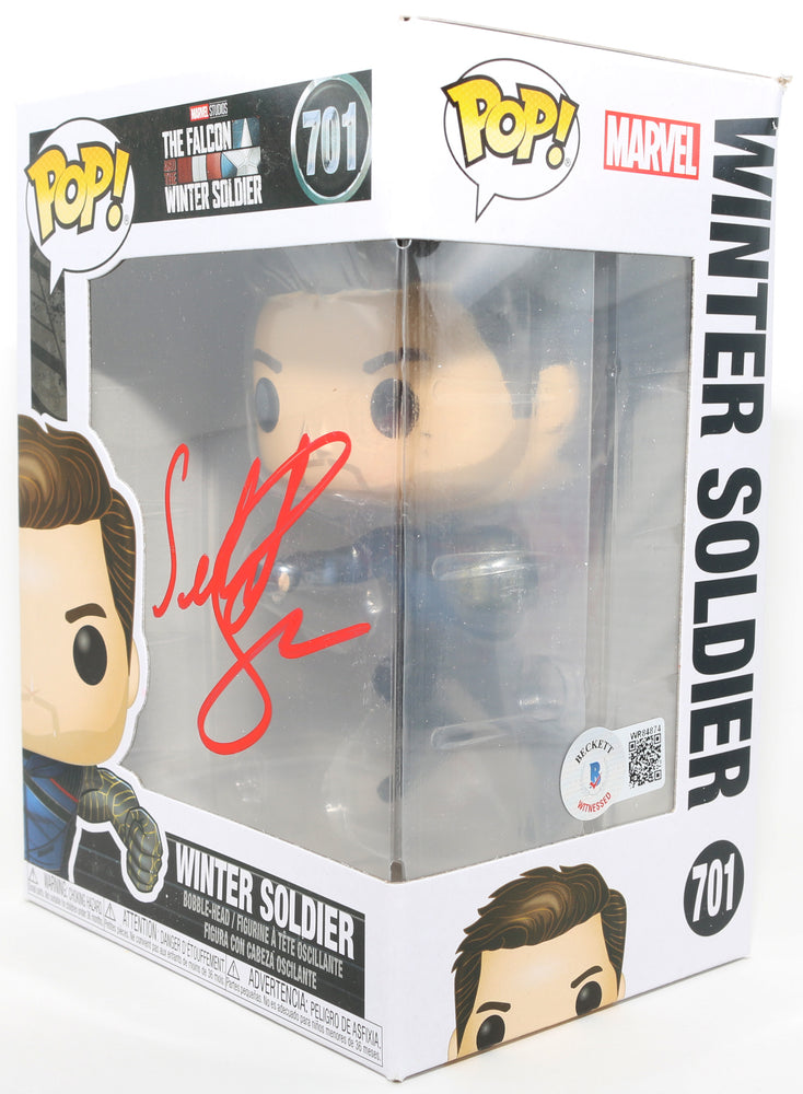 
                  
                    Sebastian Stan as Winter Solder in Falcon & the Winter Soldier (Beckett) Signed Funko POP! #701
                  
                