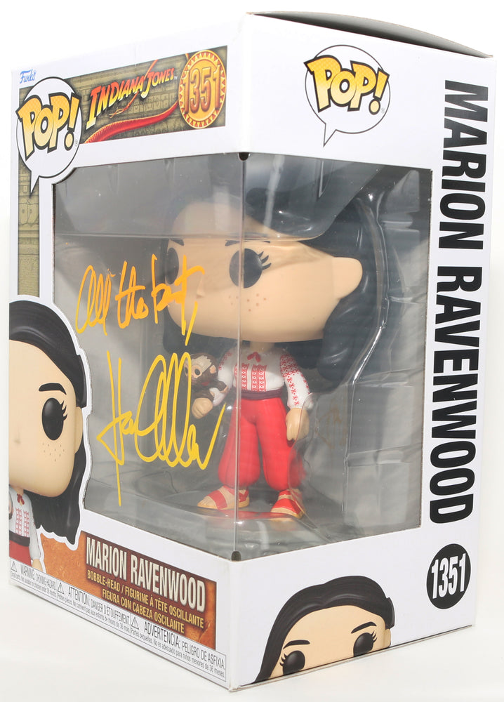 
                  
                    Karen Allen as Marion Ravenwood in Raiders of the Lost Ark Signed Funko POP! #1351
                  
                