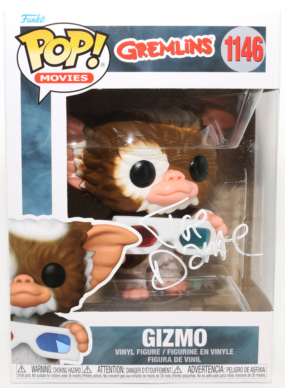 Joe Dante Director of Gremlins Signed Funko POP! #1146