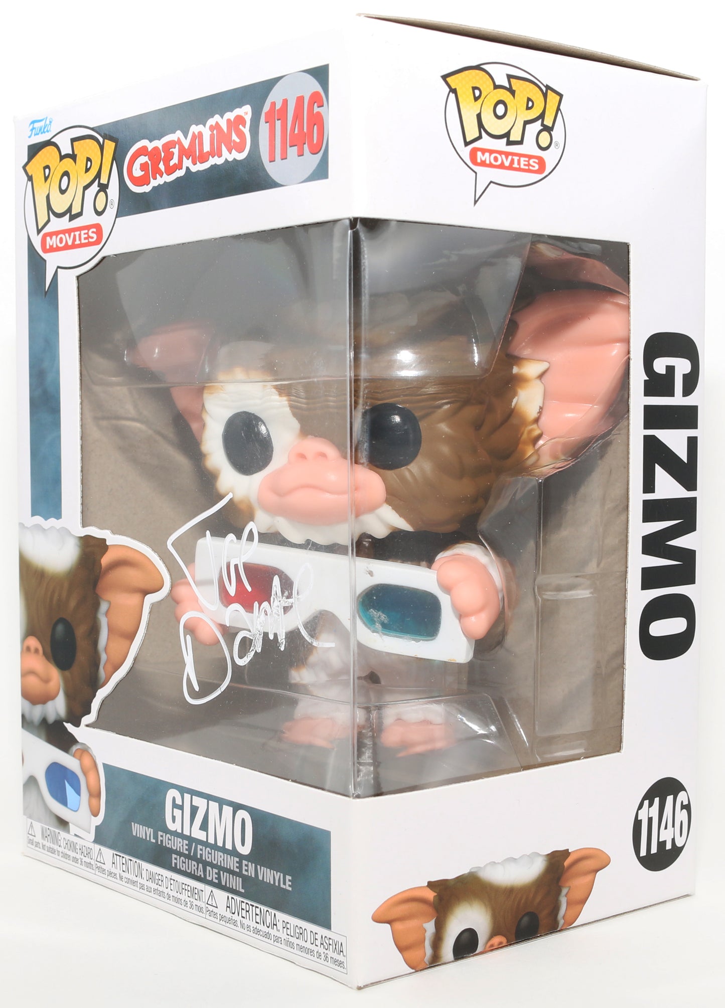 
                  
                    Joe Dante Director of Gremlins Signed Funko POP! #1146
                  
                