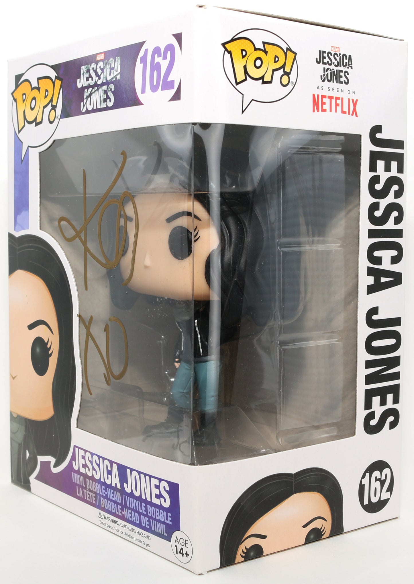 
                  
                    Krysten Ritter as Jessica Jones in Jessica Jones Signed Funko POP! #162
                  
                