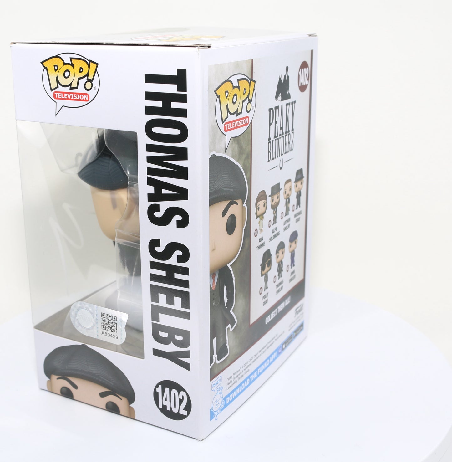 
                  
                    Cillian Murphy as Thomas Shelby in Peaky Blinders (SWAU ) Signed POP! Funko #1402
                  
                