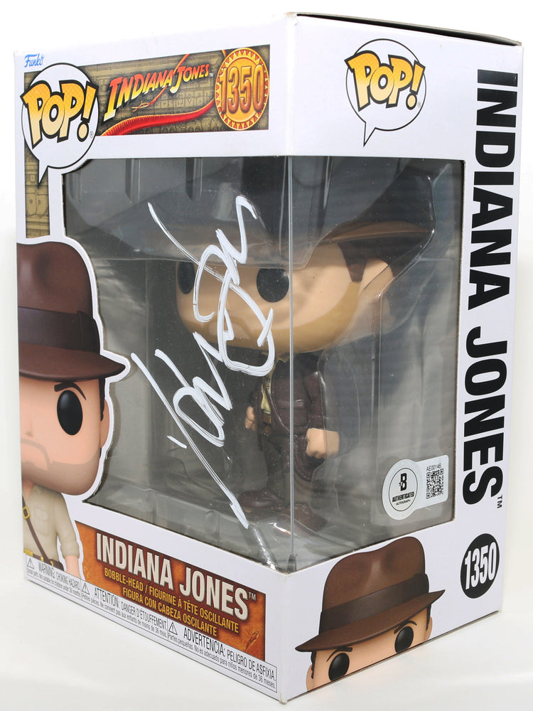 
                  
                    Harrison Ford as Indiana Jones in Indiana Jones (Beckett) Signed Funko POP! #1350
                  
                