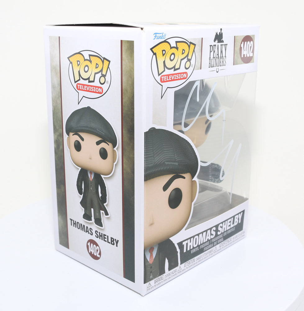 
                  
                    Cillian Murphy as Thomas Shelby in Peaky Blinders (SWAU ) Signed POP! Funko #1402
                  
                