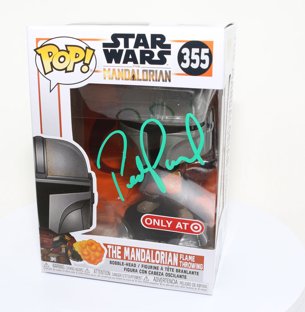 
                  
                    Pedro Pascal as The Mandalorian in Star Wars: The Mandalorian Target Exclusive (Beckett) Signed POP! Funko #355
                  
                