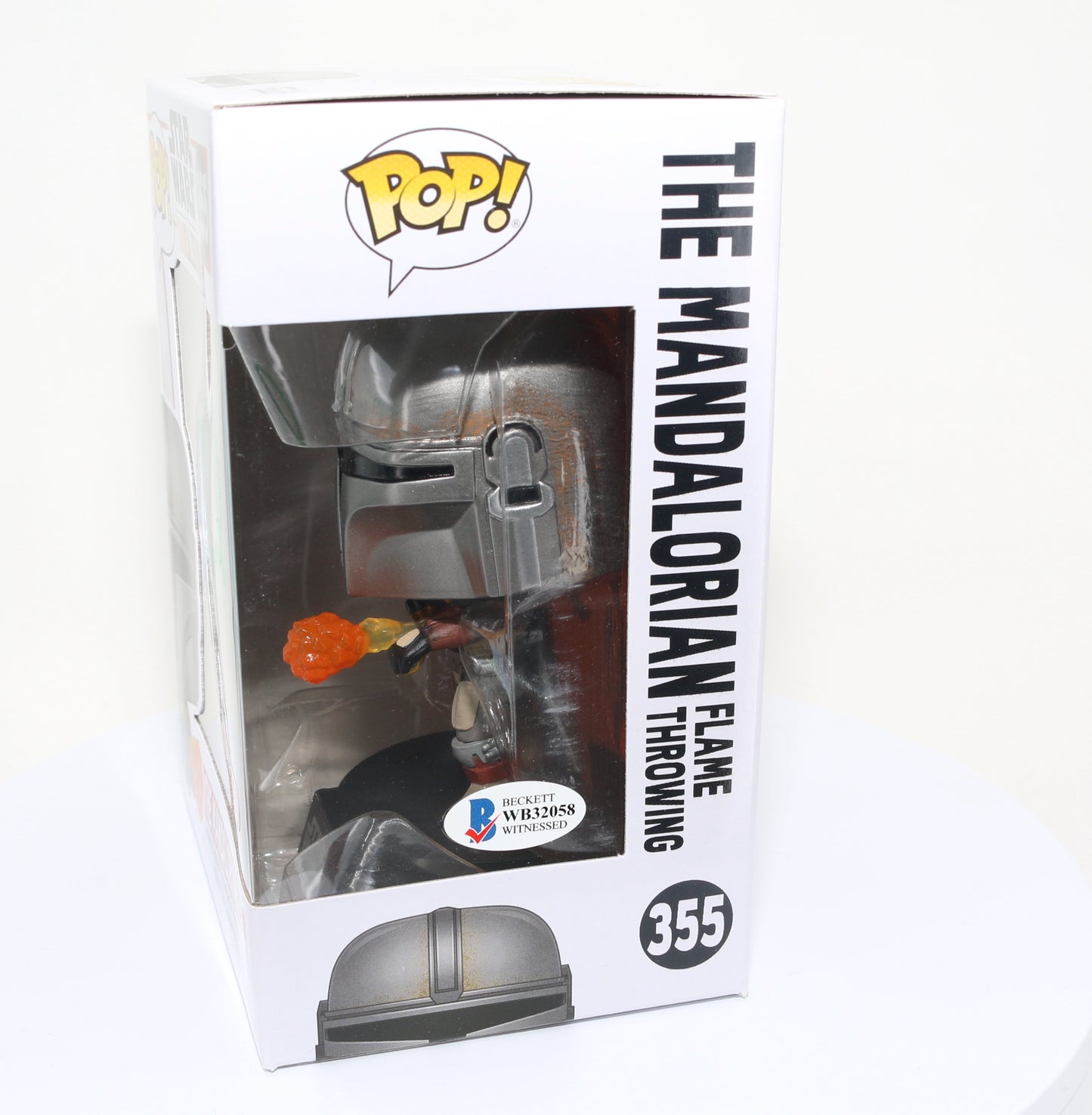 
                  
                    Pedro Pascal as The Mandalorian in Star Wars: The Mandalorian Target Exclusive (Beckett) Signed POP! Funko #355
                  
                