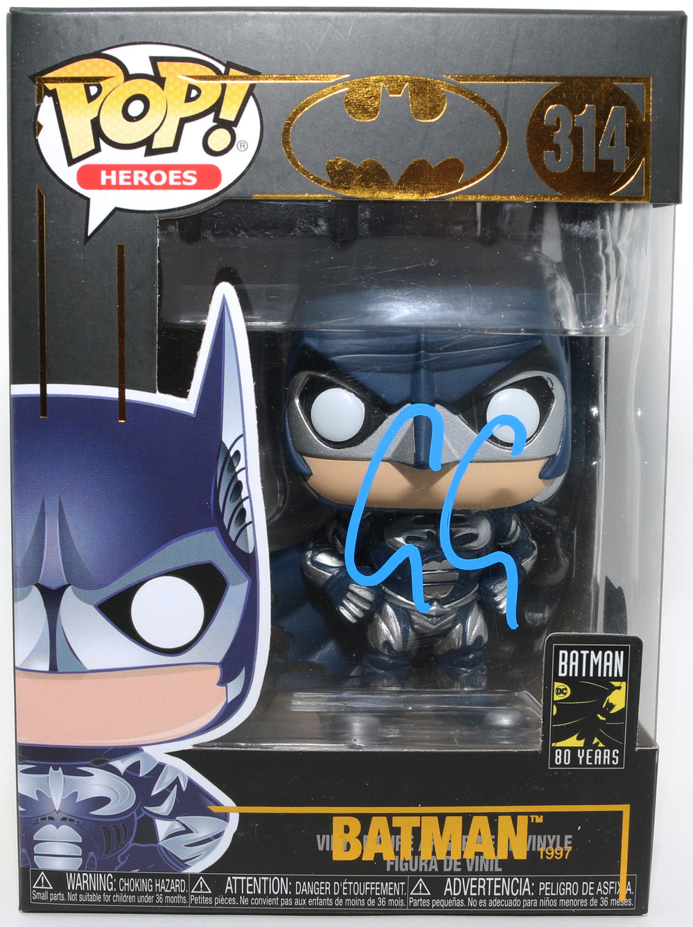 George Clooney as Batman in Batman & Robin (Beckett) Signed Funko POP! #314