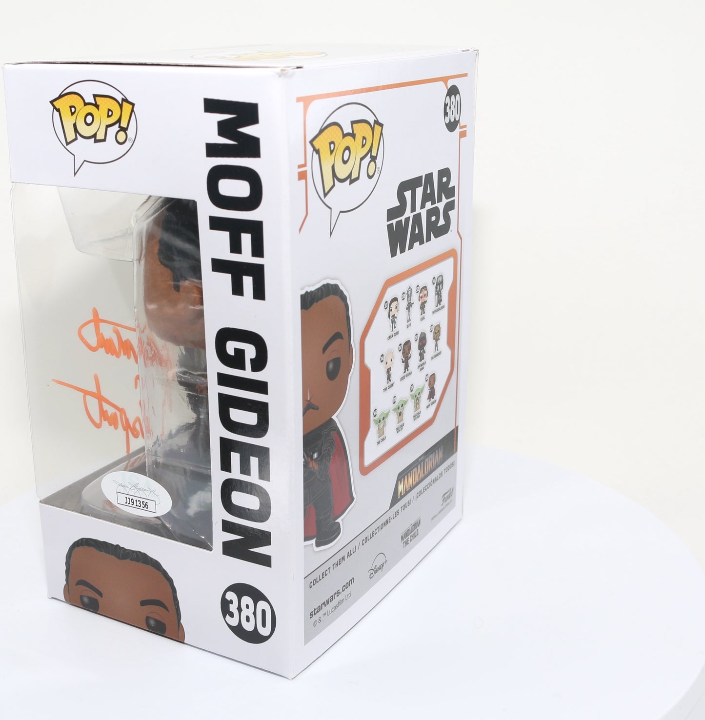 
                  
                    Giancarlo Esposito as Moff Gideon in Star Wars: The Mandalorian (Beckett) Signed Funko POP! #380
                  
                