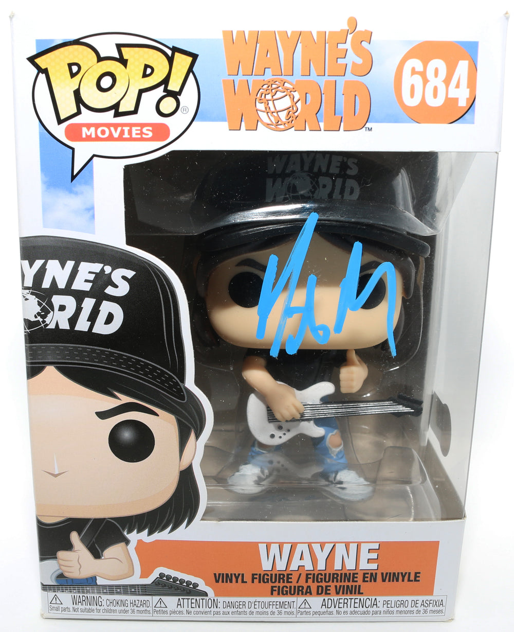 Mike Myers as Wayne in Wayne's World (Beckett) Signed Funko POP! #684