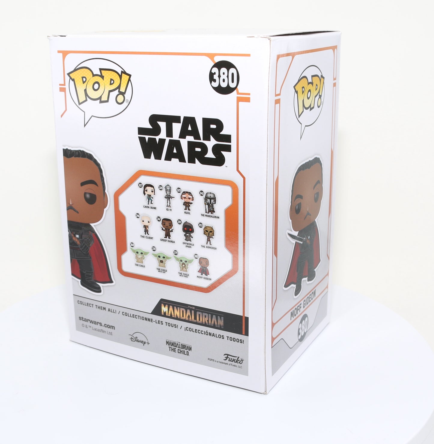 
                  
                    Giancarlo Esposito as Moff Gideon in Star Wars: The Mandalorian (Beckett) Signed Funko POP! #380
                  
                