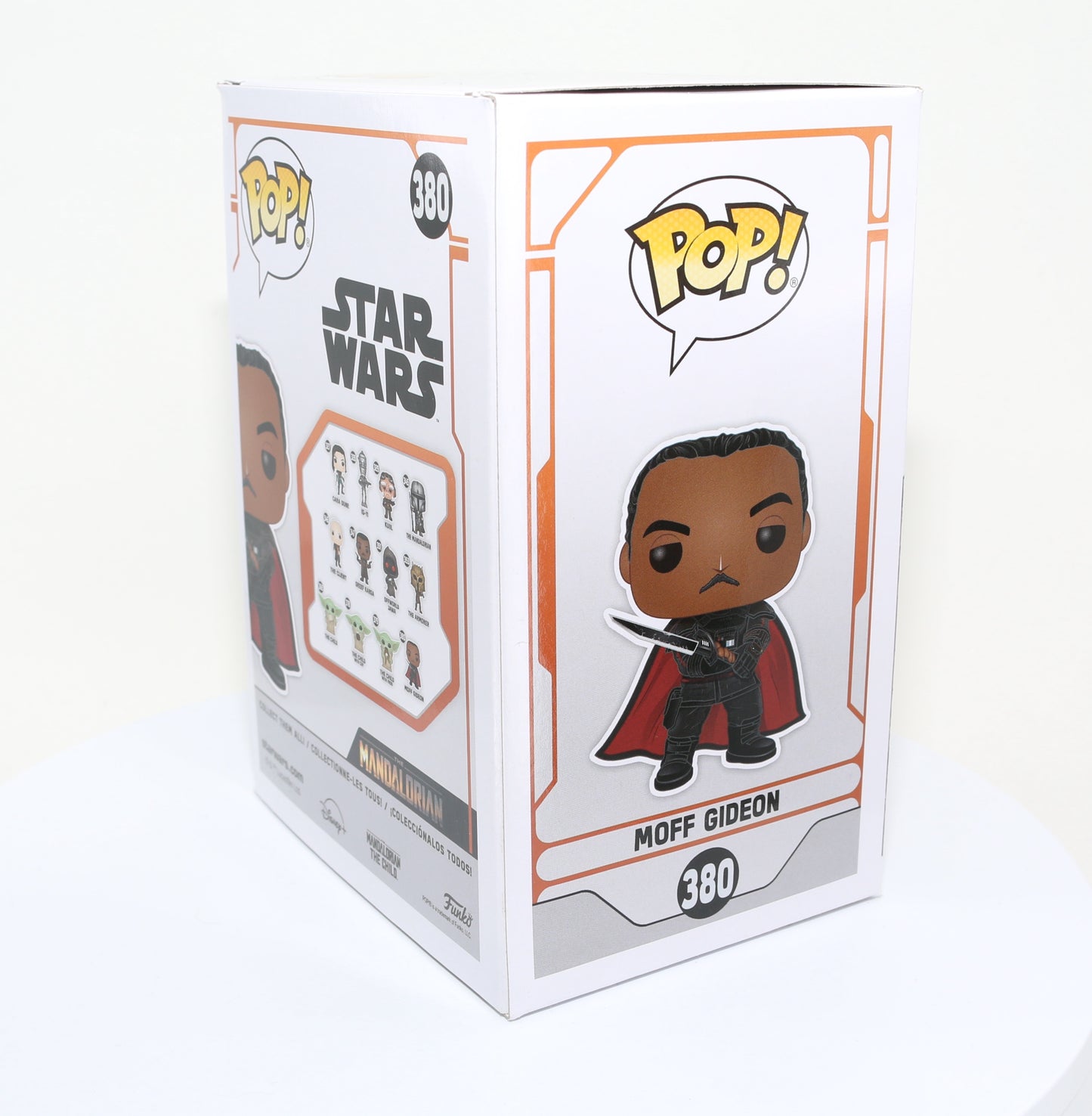 
                  
                    Giancarlo Esposito as Moff Gideon in Star Wars: The Mandalorian (Beckett) Signed Funko POP! #380
                  
                