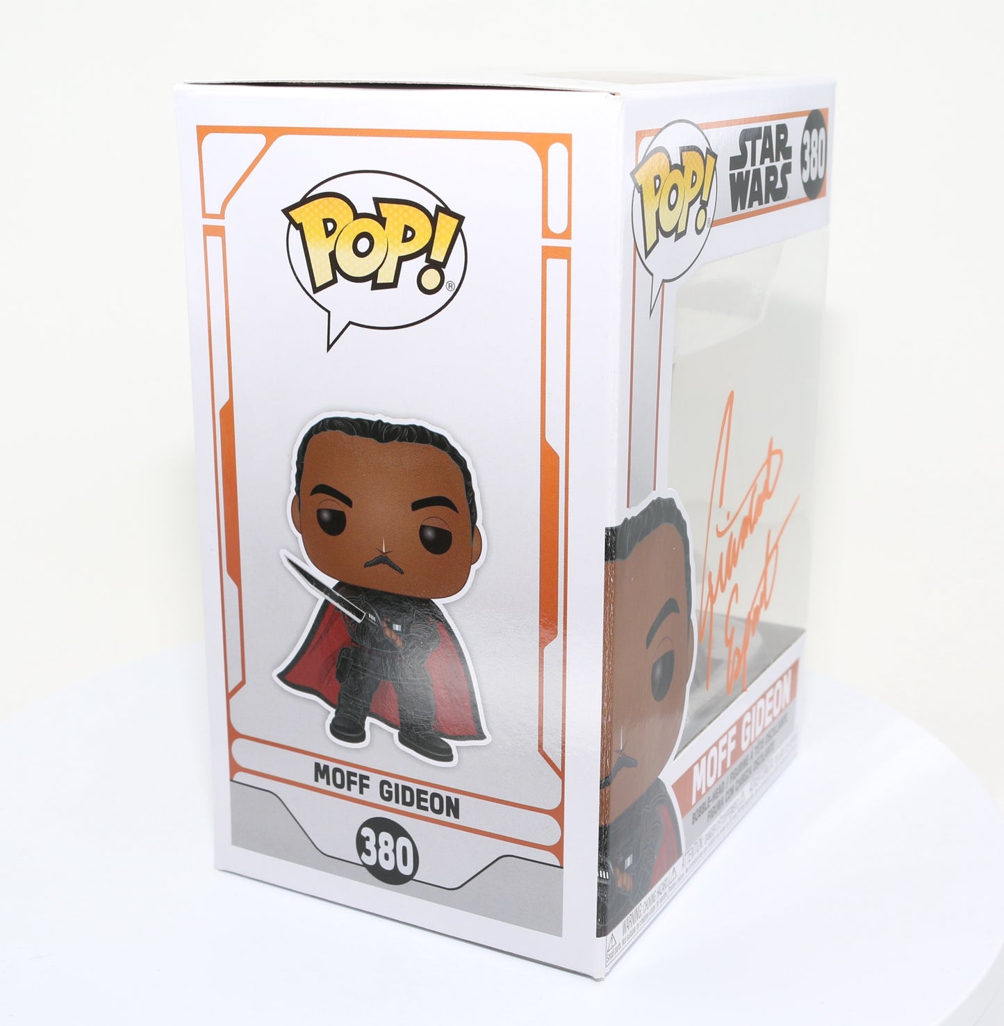 
                  
                    Giancarlo Esposito as Moff Gideon in Star Wars: The Mandalorian (Beckett) Signed Funko POP! #380
                  
                