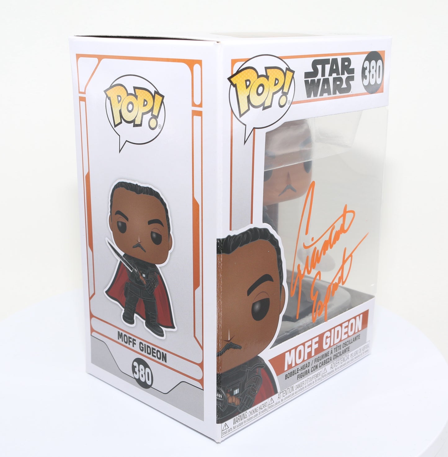 
                  
                    Giancarlo Esposito as Moff Gideon in Star Wars: The Mandalorian (Beckett) Signed Funko POP! #380
                  
                