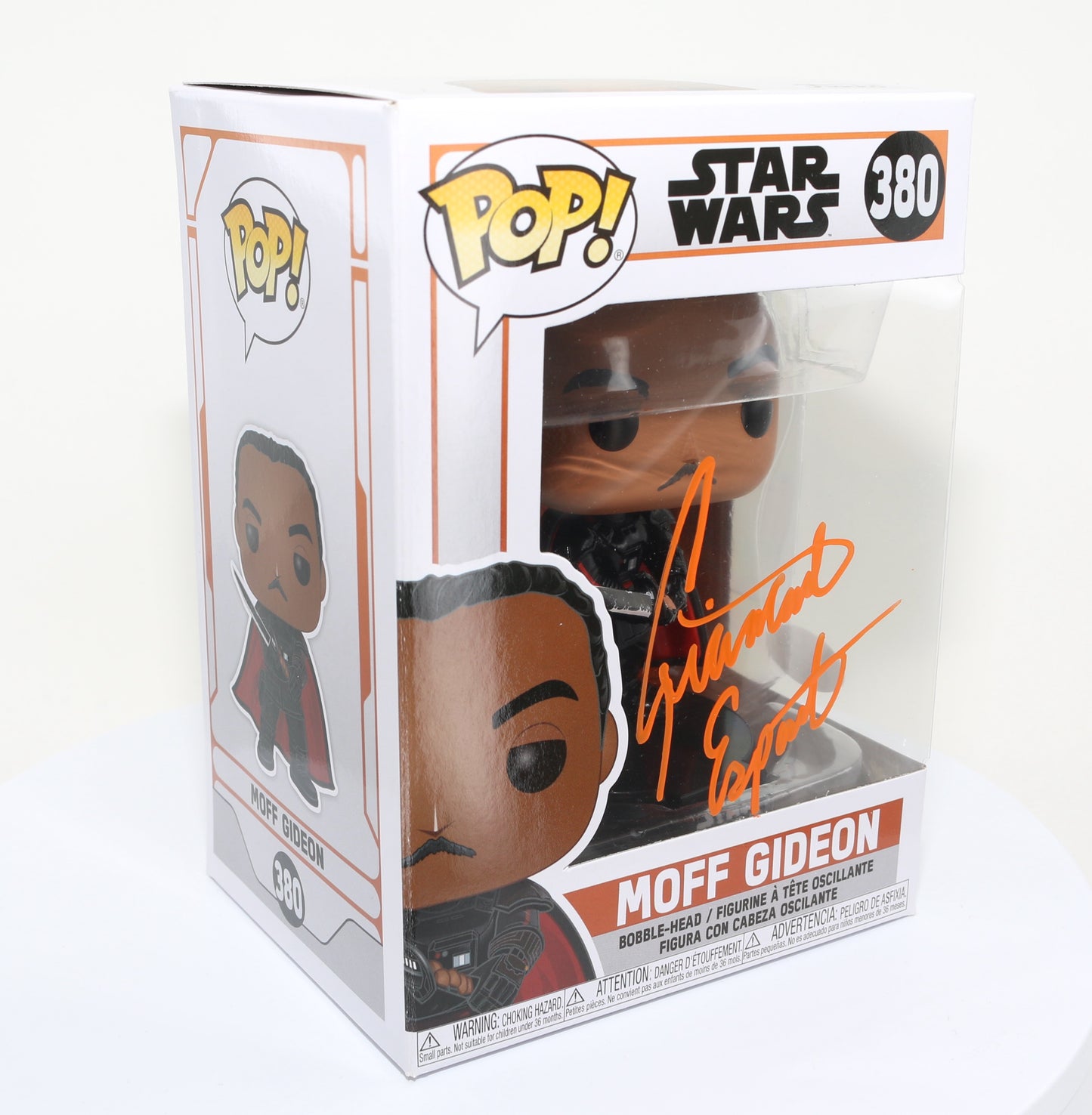 
                  
                    Giancarlo Esposito as Moff Gideon in Star Wars: The Mandalorian (Beckett) Signed Funko POP! #380
                  
                