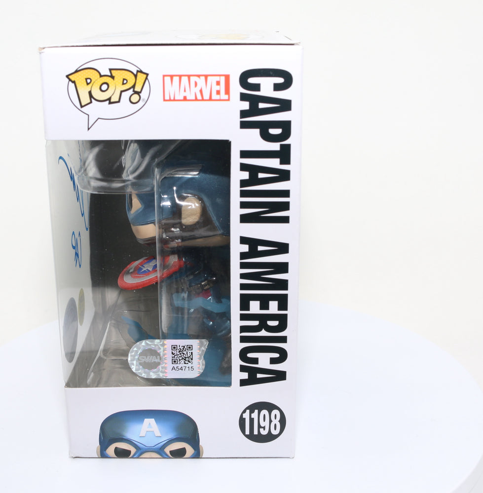 
                  
                    Chris Evans as Captain America in Avengers: Endgame Glow in the Dark Special Edition (SWAU) Signed Funko POP! #1198
                  
                