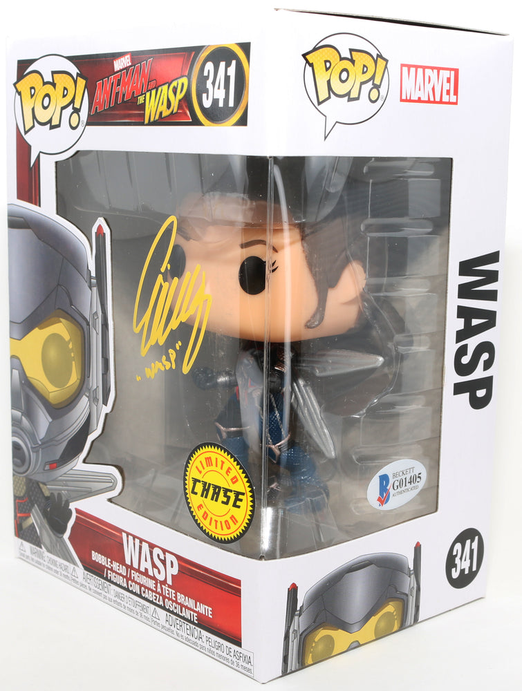 
                  
                    Evangeline Lilly as Wasp in Ant-Man & The Wasp Chase Edition (Beckett) Signed Funko POP! #341 with Character Name
                  
                