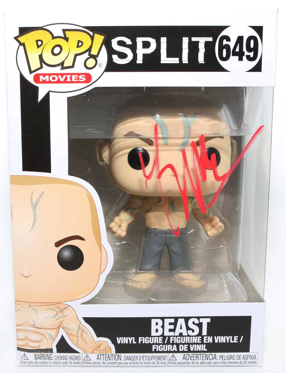 M. Night Shyamalan Director of Split Signed Funko POP! #649