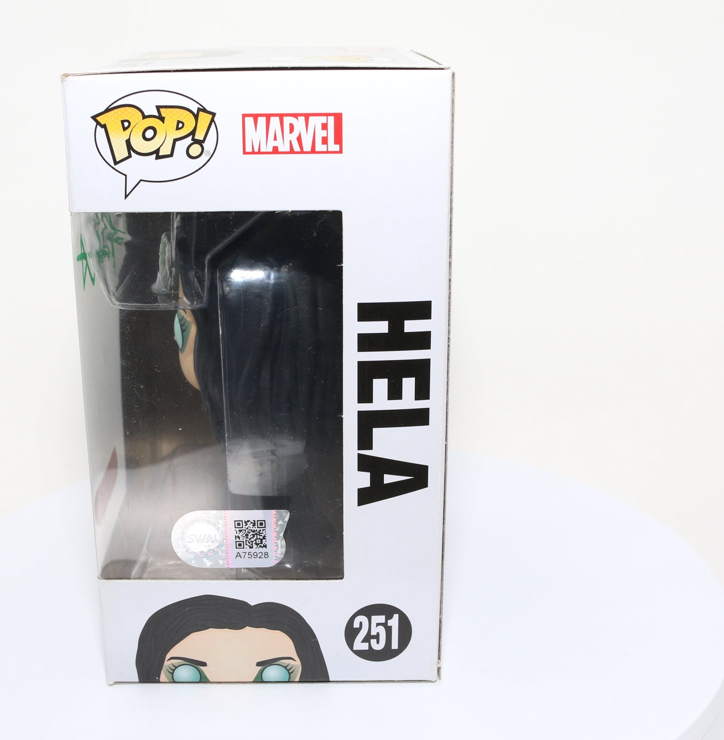 
                  
                    Cate Blanchett as Hela in Thor: Ragnarok Target Exclusive (SWAU) Signed Funko POP! #251
                  
                