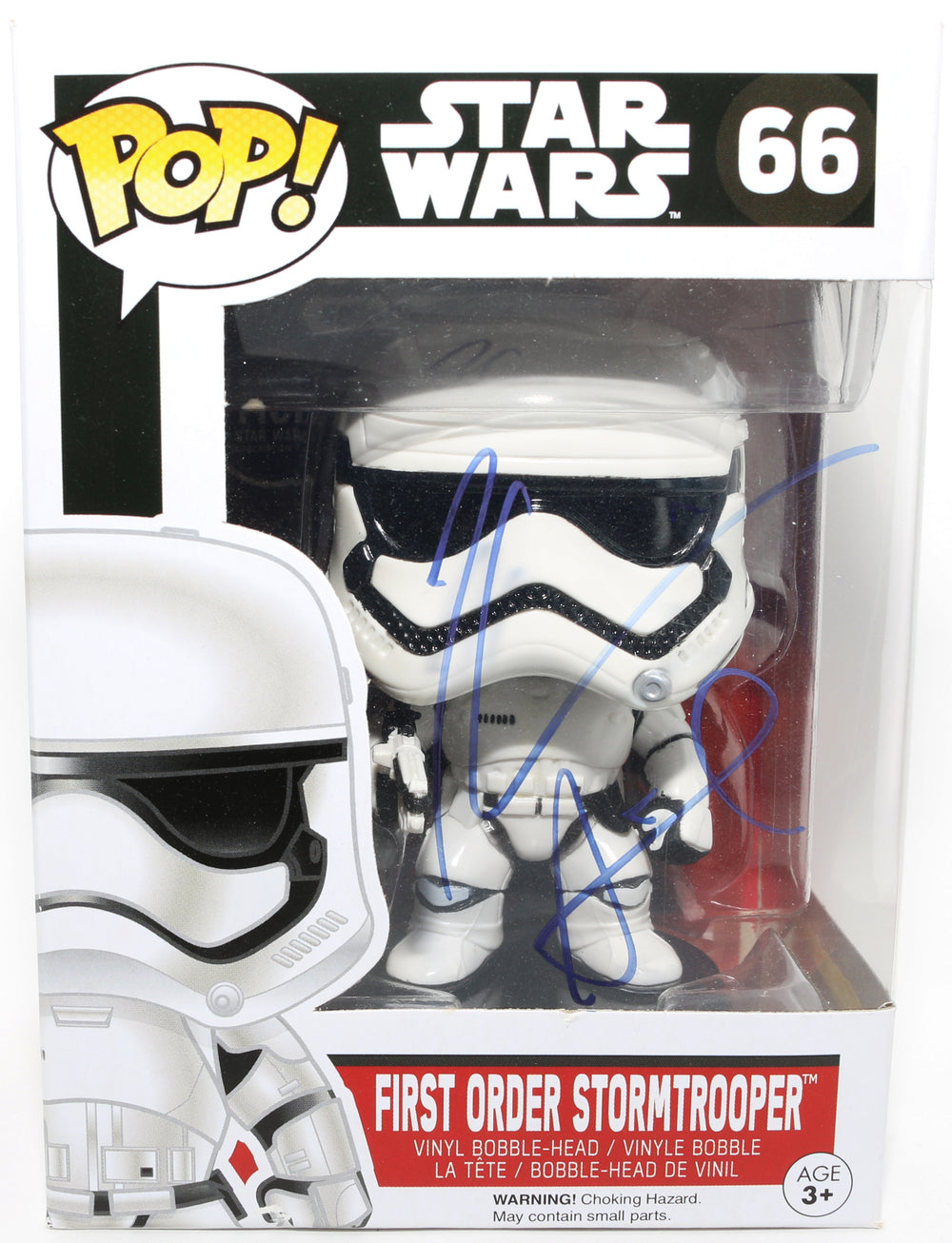 Kevin Smith as First Order Stormtrooper in Star Wars: The Force Awakens Signed Funko POP! #66