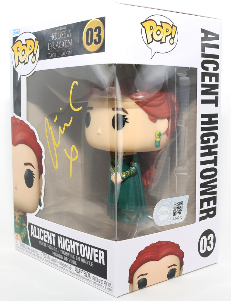 
                  
                    Olivia Cooke as Alicent Hightower in House of the Dragon (SWAU) Signed Funko POP! #03
                  
                