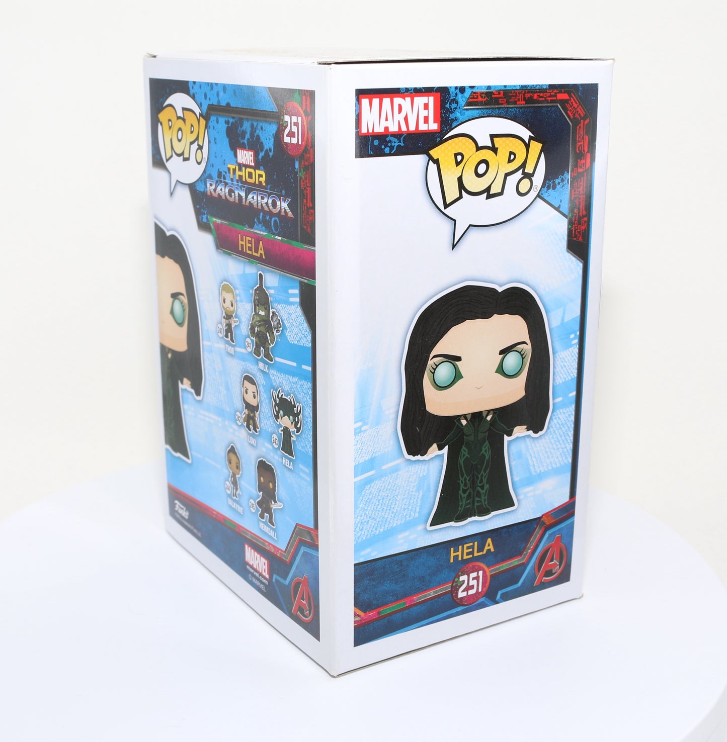 
                  
                    Cate Blanchett as Hela in Thor: Ragnarok Target Exclusive (SWAU) Signed Funko POP! #251
                  
                