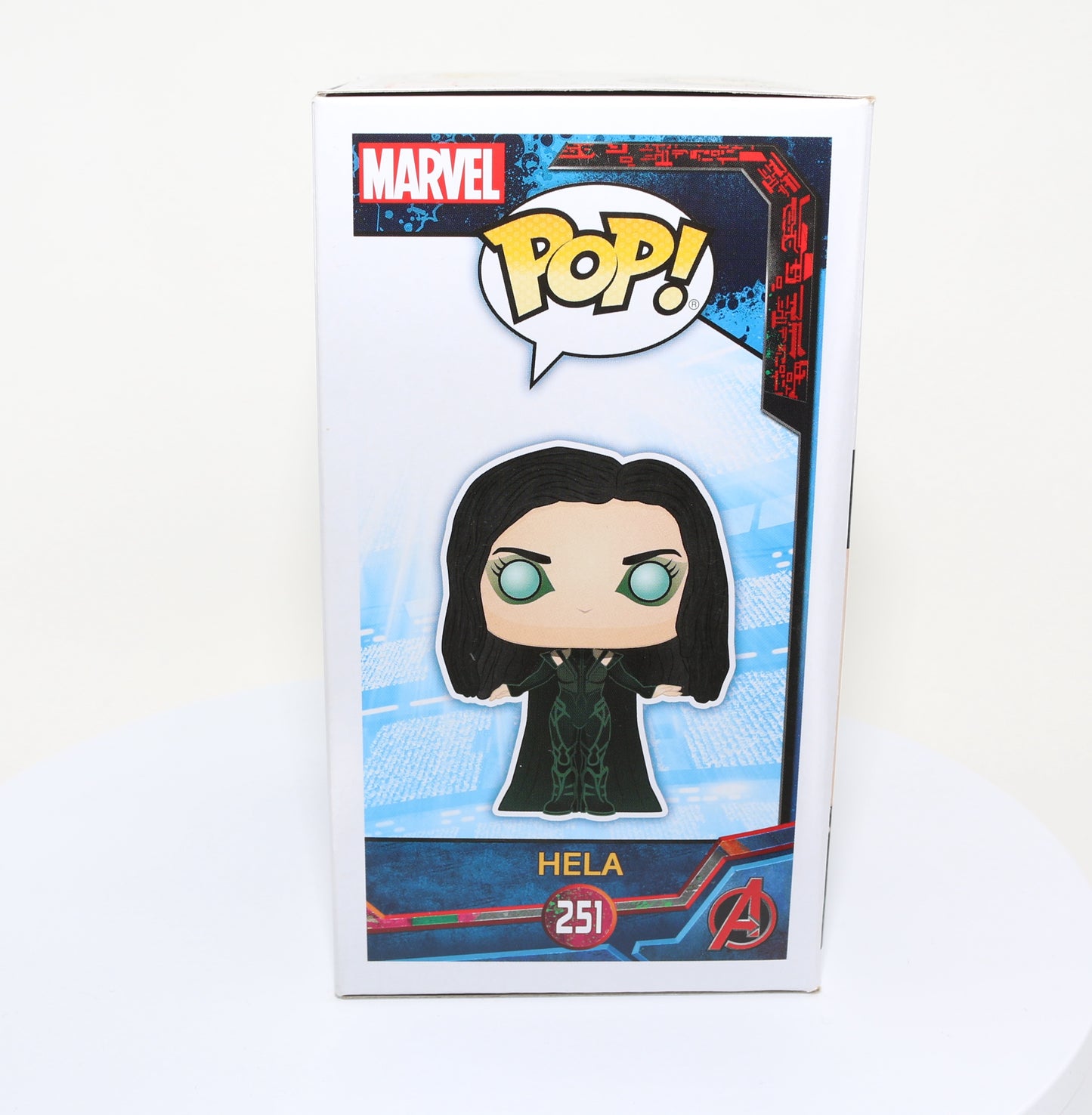 
                  
                    Cate Blanchett as Hela in Thor: Ragnarok Target Exclusive (SWAU) Signed Funko POP! #251
                  
                