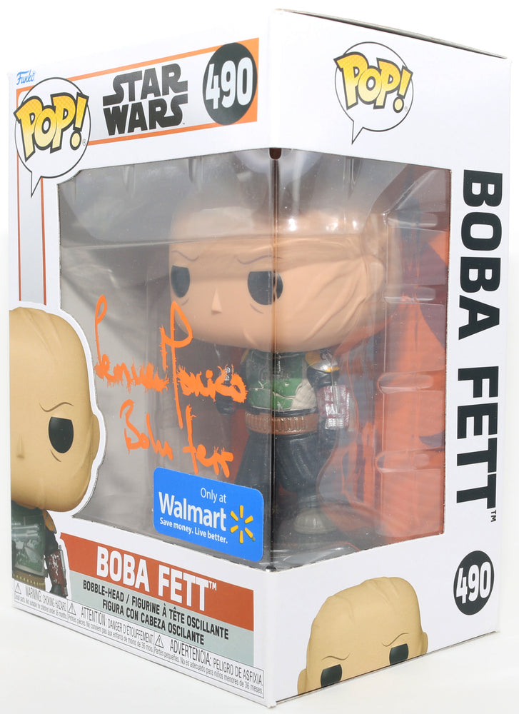 
                  
                    Temuera Morrison as Boba Fett in Star Wars: The Book of Boba Fett Walmart Exclusive Signed Funko POP! #490 with Character Name
                  
                