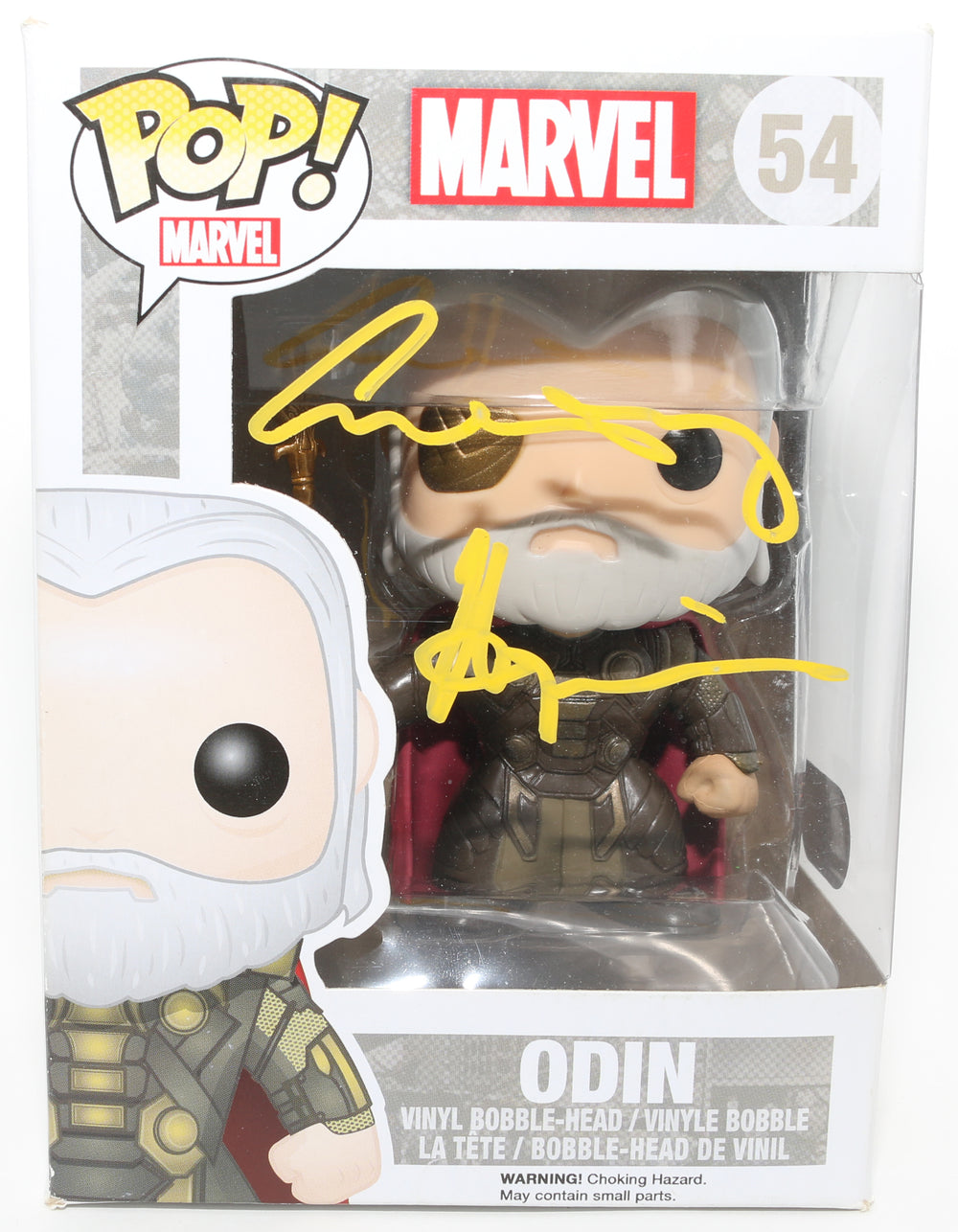 Anthony Hopkins as Odin in Thor (SWAU) Signed Funko POP! #54