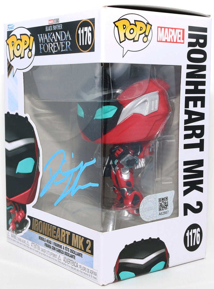 
                  
                    Dominique Thorne as Ironheart Mark 2 in Black Panther: Wakanda Forever (SWAU) Signed Funko POP! #1176
                  
                