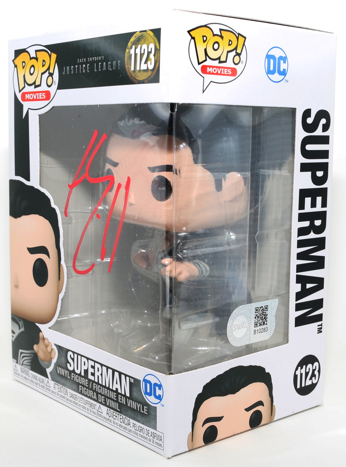 
                  
                    Henry Cavill as Superman with Black Suit in Zack Snyder's Justice League (SWAU) Signed Funko POP! #1123
                  
                