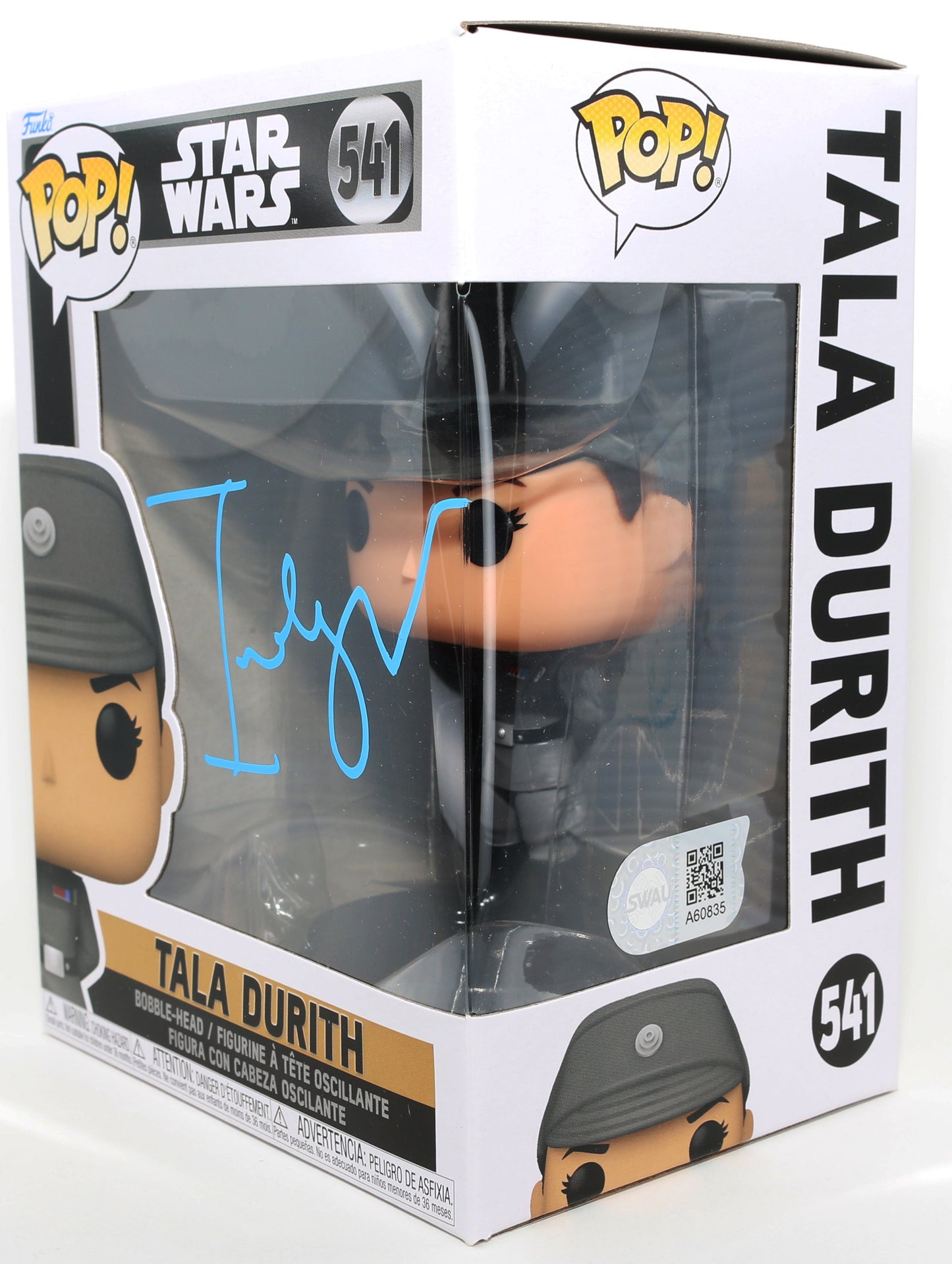 
                  
                    Indira Varma as Tala Durith in Star Wars: Obi-Wan Kenobi (SWAU) Signed Funko POP! #541
                  
                