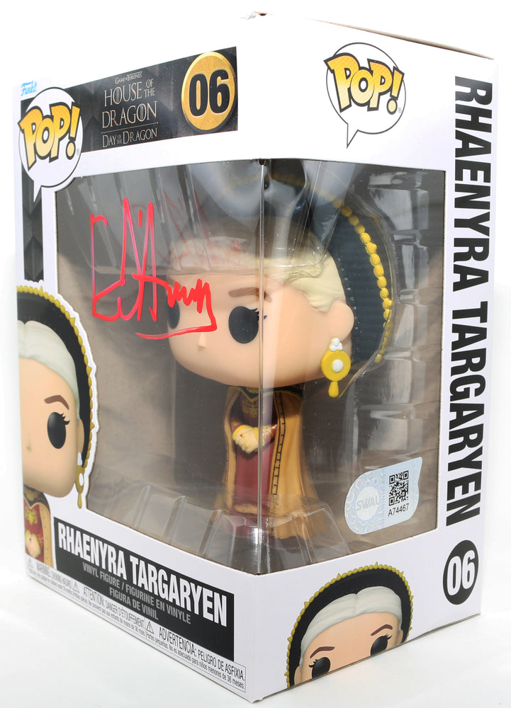 
                  
                    Emma D'Arcy as Rhaenyra Targaryen in HBO's House of the Dragon (SWAU) Signed Funko POP! #06
                  
                