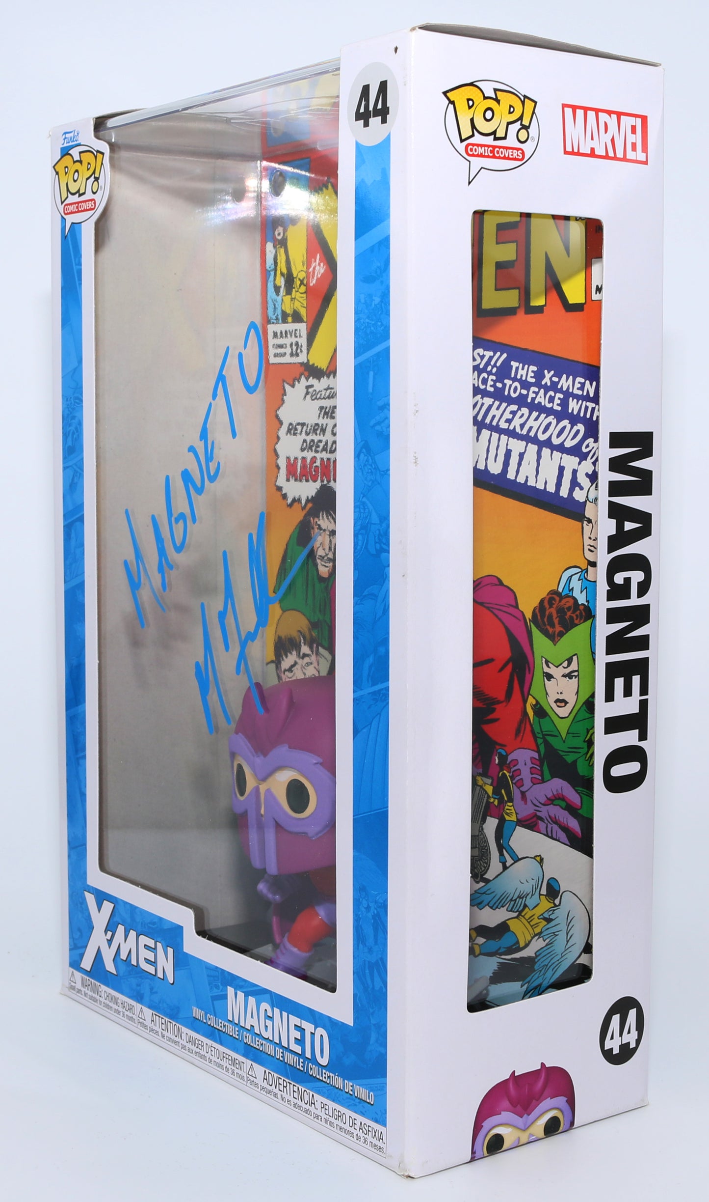 
                  
                    Michael Fassbender as Magento in X-Men Comic Cover Signed Funko POP! #44 with Character Name
                  
                