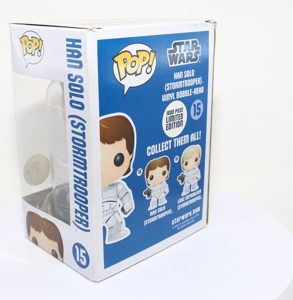 
                  
                    Han Solo in Star Wars: A New Hope Emerald City Comic Con Exclusive Funko POP! #15 - Grail
                  
                
