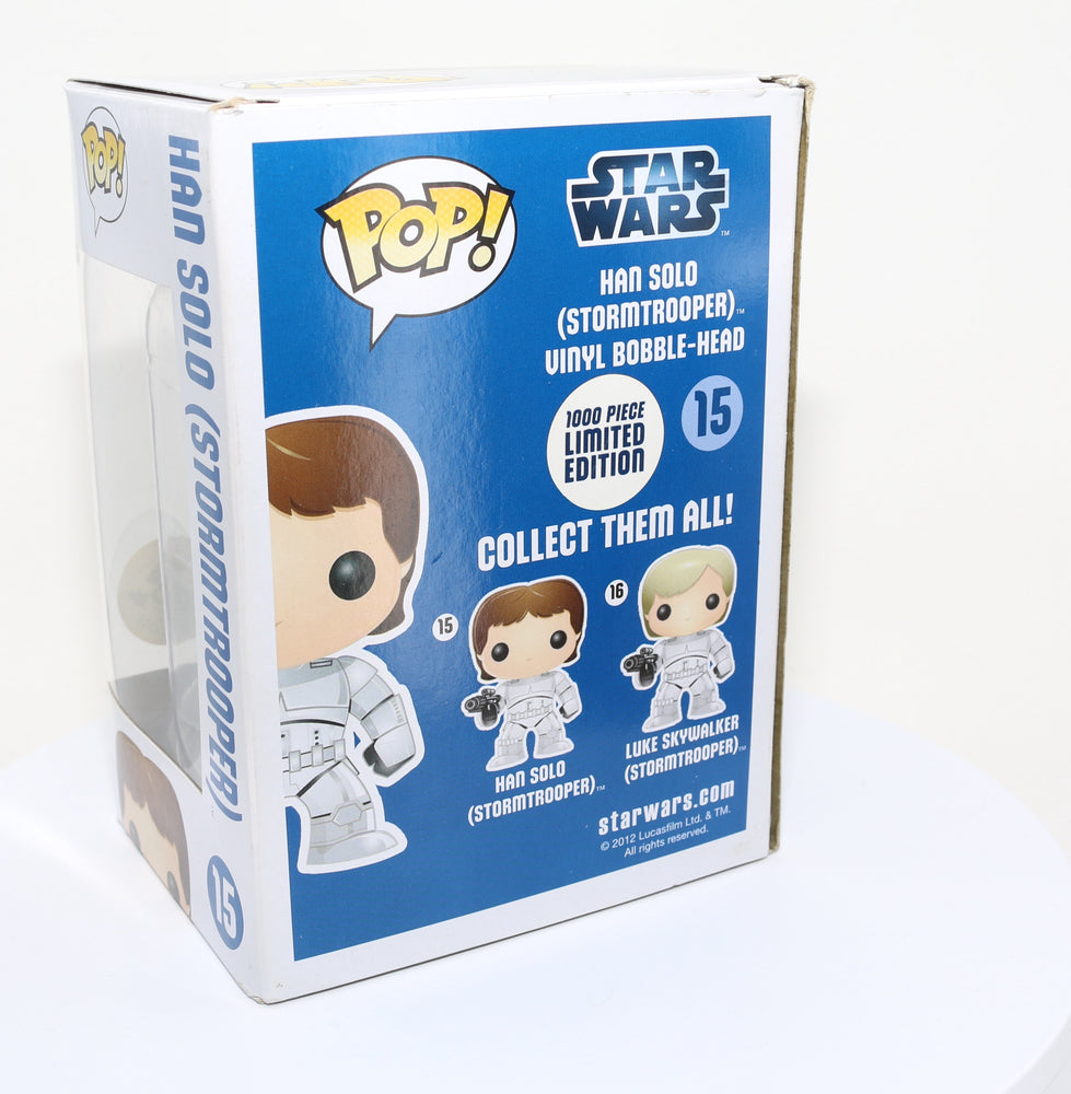 
                  
                    Han Solo in Star Wars: A New Hope Emerald City Comic Con Exclusive Funko POP! #15 - Grail
                  
                