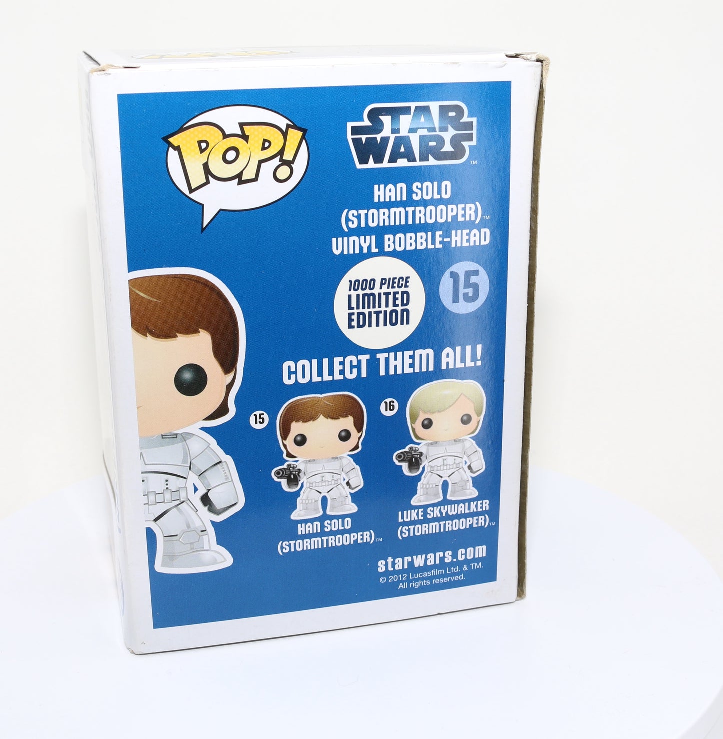 
                  
                    Han Solo in Star Wars: A New Hope Emerald City Comic Con Exclusive Funko POP! #15 - Grail
                  
                