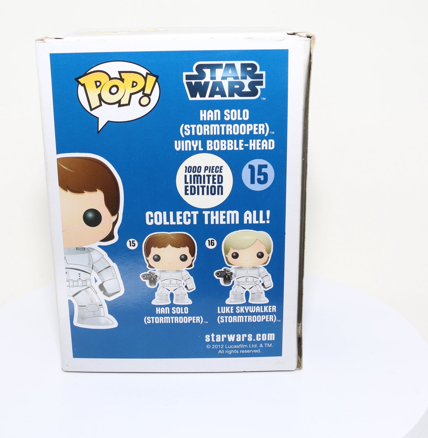 
                  
                    Han Solo in Star Wars: A New Hope Emerald City Comic Con Exclusive Funko POP! #15 - Grail
                  
                